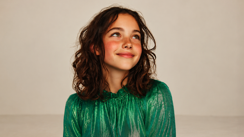 Girl wearing b.BLD